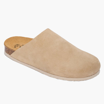 Plakton Clog – Brooke Tan Suede